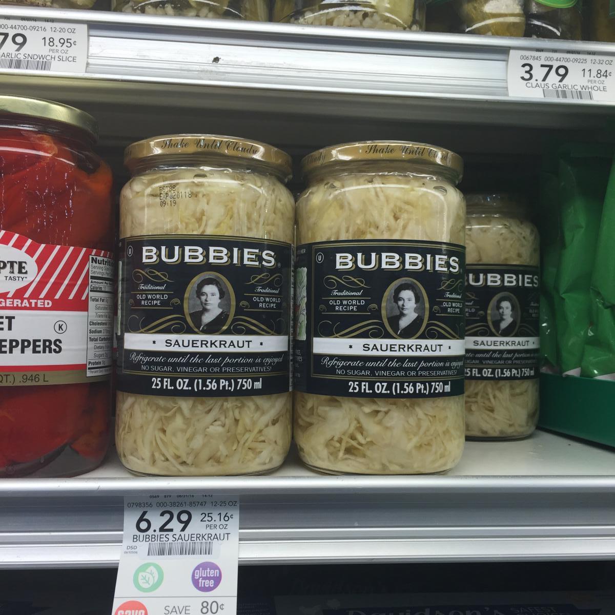 Bubbies Saurkraut